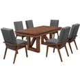 thumbnail image 1 of Comedor 6 Sillas Marsella - Nogal, 1 of 2