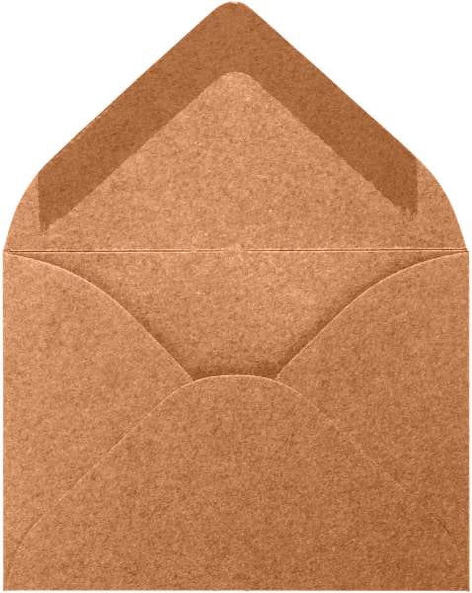 LUXPaper #17 Mini Envelopes, 2 11/16 x 3 11/16, Copper Metallic, 50/Pack