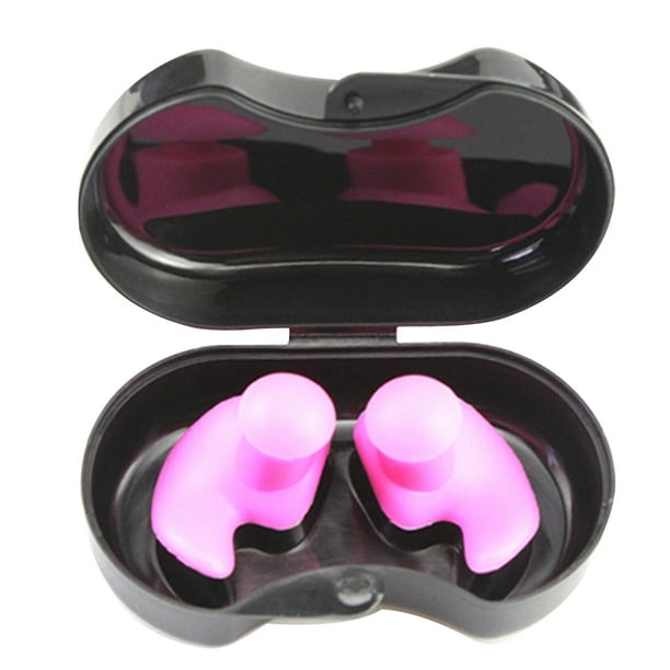 Natación Tapones para los oídos Impermeable Reutilizable Silicona Natación Tapones para los oídos Adultos TFixol Tapones para los oídos