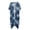 Blue Flower Vine, variant on Floral and Leaf Design Bathing Suit Cover Up High Quality Fabrics Lightweight Free Size Long Kimono Cover Ups for Swimwear Women for Womens