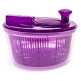 thumbnail image 1 of Starfrit - Essoreuse à Salade, Capacité de 4 Litres, Poignée Ergonomique, Violet, 1 of 2