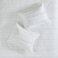 thumbnail image 4 of Izzovium 4-Piece Reversible Ruffle Quilt Set Full/Queen, White Microfiber with Embroidered Pillow for Bedroom Decor, 4 of 14