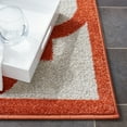 thumbnail image 4 of Safavieh Amherst Willmer Geometric Area Rug, Beige/Orange, 7' x 7' Square, 4 of 10