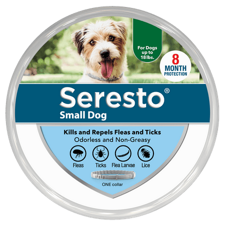 Seresto for Small Dogs 8 Month Flea and Tick Prevention Collar