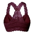 thumbnail image 6 of YIANNA Women Floral Lace Bralette Padded Breathable Sexy Racerback Lace Bra, 6 of 7