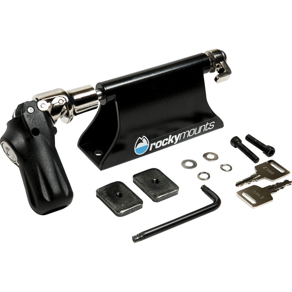 RockyMounts LoBall Track Locking Bicycle Fork Mount For Track Systems