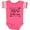 Football Pink and White, variant on Inktastic Baby New to the Crew Arrows Boys or Girls Baby Bodysuit