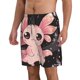 thumbnail image 2 of Fotbe Cute Axolotl Sakura Blossoms B Trajes de Baño Estampados para Hombre, Shorts de Verano de Secado Rápido, Ropa de Playa, Bañadores-X-Large, 2 of 6