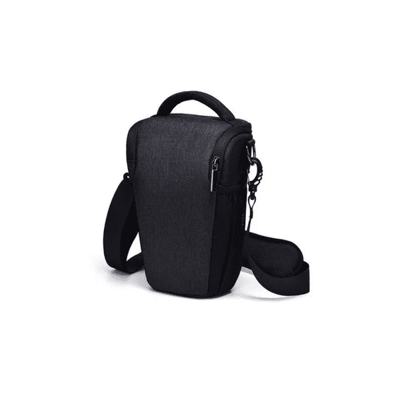 Mochila Para Cámara Fotográfica Profesional, bandolera, negro