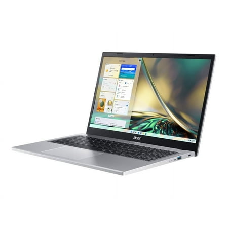Acer Aspire 3 15 A315-24P - AMD Ryzen 3 - 7320U / up to 4.1 GHz - Win 11 Home in S mode - Radeon 610M - 8 GB RAM - 128 GB SSD - 15.6" IPS 1920 x 1080 (Full HD) - Wi-Fi 6 - pure silver - kbd: US Intl