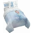 thumbnail image 4 of Disney Frozen Elsa Color Block 5 Piece Twin Size Bed Set with Sham, 4 of 6