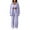 Light Purple, variant on dGslk Women's Casual Fashion Solid Color Button Cardigan Lapel Two-Piece Suit Light Purple S