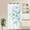 Teal, variant on Purple Cherry Shower Curtain 72''''W x 84''''L Extra Long XL Large Spring Sakura Floral Flowers Plum Blossom Japanese Asian Bathroom Curtains Plant Leaves Polyester Fabric 12 Pack Plastic Hooks