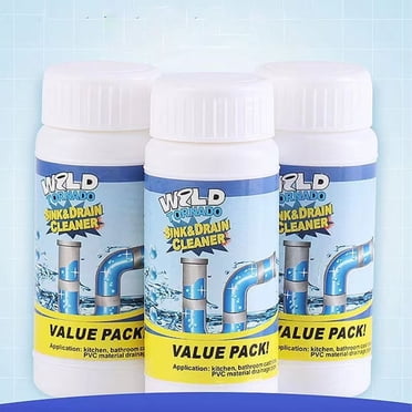 3x Fast Drain RemoverHot Sink Pipe Dredge Bomb Toilet- Quick - Foto 4