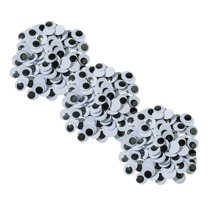 Creativity Street Wiggle Eyes, Black, 20 mm, 300 Count