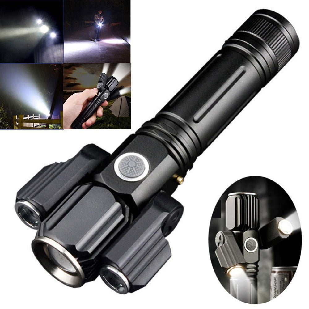 LED Flashlight Torch Super Bright XML-T6 20000LM Tactical Military 