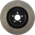 StopTech 2015 Ford Mustang GT w/ Brembo Brakes Right Rear Slotted Brake Rotor