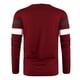 thumbnail image 4 of pstuiky camisas de hombre de manga larga, Camiseta deportiva informal de manga larga con cuello redondo y parches para hombre Tops de talla grande para hombre l, 4 of 4