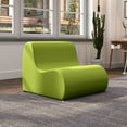 thumbnail image 4 of Jaxx Midtown Large Classroom Soft Foam Chair - Premium Vinyl Cover, Green, 4 of 6