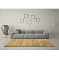 thumbnail image 3 of Ahgly Company Indoor Round Persian Brown Traditional Area Rugs, 3' Round, 3 of 4