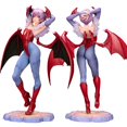 thumbnail image 2 of Figura de anime Darkstalkers para adultos, Bishoujo, Lilith, Felicia Sexy Girl, Vampire Morrigan, Aensland Action Figure, Butter Toys, 22cm26 cm con caja al por menor zhangmengya unisex, 2 of 2