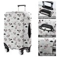 thumbnail image 5 of White Cow Cloud Pattern Luggage Cover Fashion Suitcase Cover Baggage Covers Fit 25-28 Inch Luggage (Go Travel), 5 of 5