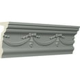thumbnail image 2 of Ekena Millwork 4 1/2"H x 1 3/4"P x 94 1/2"L Federal Chair Rail, 2 of 6