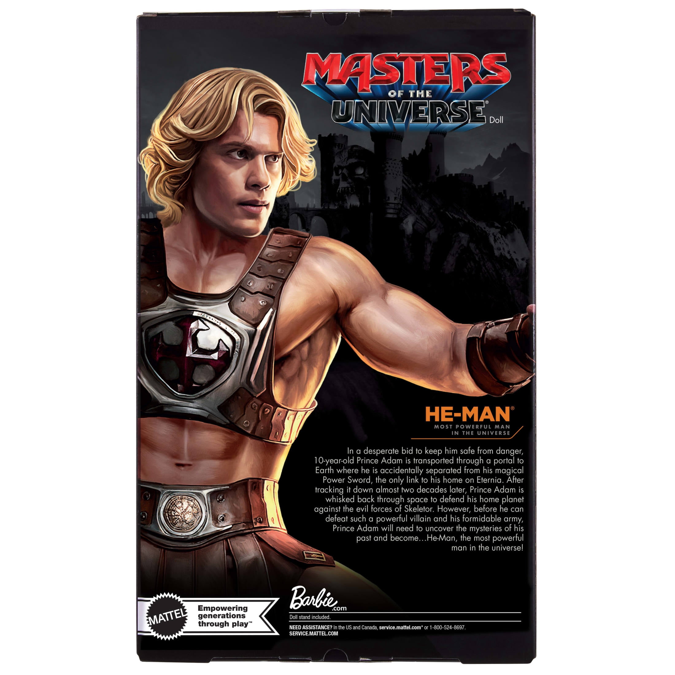 Barbie Signature Ken He-Man Collectible Doll in MOTU Movie Fashions