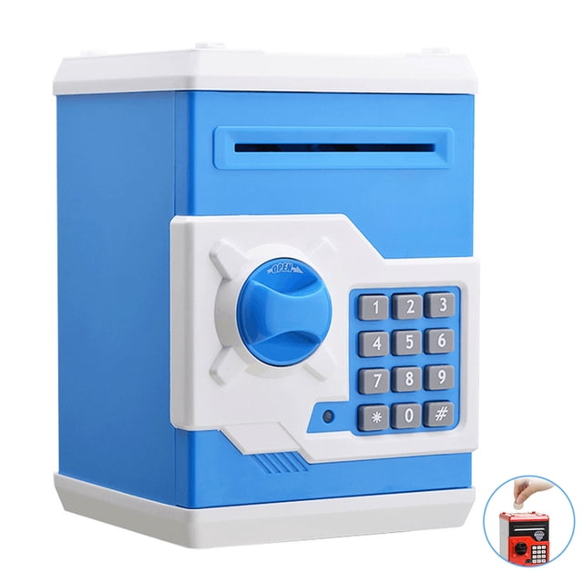 Password Coin Bank Mini Electronic Password Money Saving Box ATM Bank for Kids