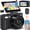 Black, variant on MARVUE Digital Camera 5K 75MP WiFi Vlogging Camera for Photography, 18x Zoom, Autofocus, Flip Screen with 32GB Card