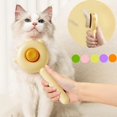 thumbnail image 2 of Self Cleaning Slicker Brush for Dog Cat Pet Comb Remover Undercoat Tangled Hair Massages Particle Cat Combs Improves Circulation ShopWise Round, 2 of 18