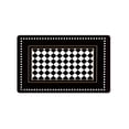 thumbnail image 5 of JML Doormat, Non-Slip Indoor Outdoor Rug Mats for Porch Entry Way, Floor Mat for Bathroom/Kitchen, (16"x24") - Checkered Pattern with Frame, 5 of 5