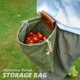 thumbnail image 3 of Sac de Cueillette de Fruits en Toile pour Camping en Jungle, Randonnée, Chasse, Pliable, 3 of 6