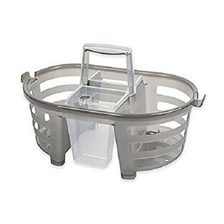 Charcoal Caddy Walmart Shower Caddy 2-in-1-MultiColor (1, Charcoal), Keep your toiletries organized and dry with this handy 2-in-1 Shower Caddy By Interlocking ()