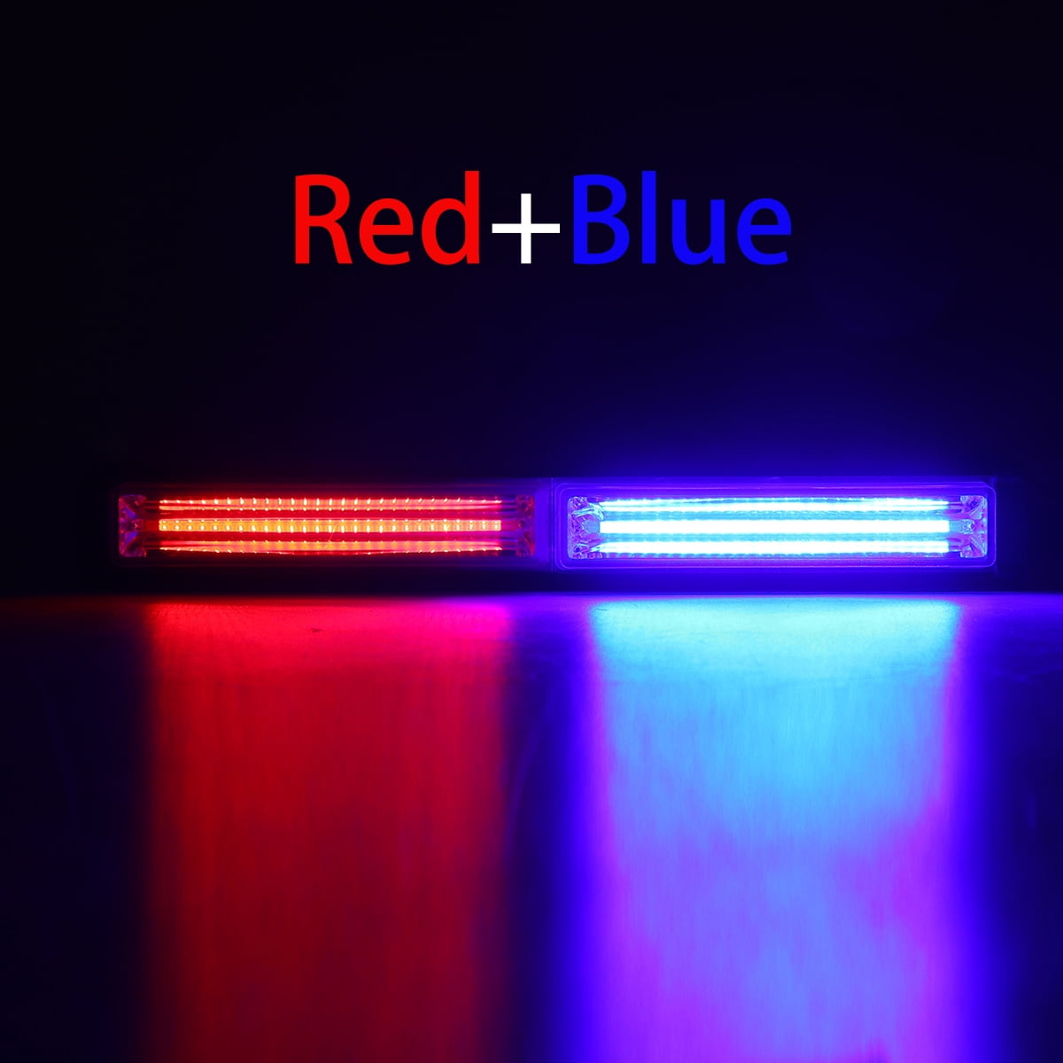 12Inch Car Strobe Light 36W Car Emergency Vehicle Warning Strobe Flash Light COB Light Walmart