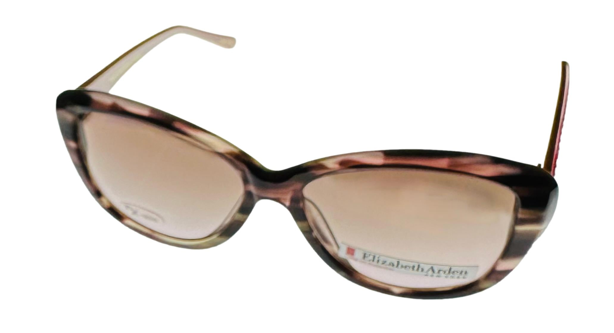 Elizabeth Arden Brown Cat-Eye Sunglasses Elizabeth Arden Geometric Cat Eye – Eyedictive main image 4