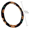 thumbnail image 4 of Gingerbread Man Steering Wheel Cover 14.5 Inch, Printing, PVC Leather, Auto Accessories - Car Wheel Covers, Steering Wheel Covers, Car Wheel Cover, 4 of 6