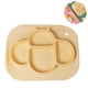thumbnail image 2 of Plato de silicona con ventosa: plato dividido para entrenamiento de autoalimentación, cuenco y plato para bebés y niños pequeños, apto para la mayoría de las bandejas de sillas de peluquería, apto, 2 of 8