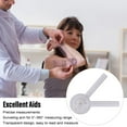 thumbnail image 4 of Orthopaedic Goniometer, Goniometer Transparent Orthopedic 360 Physical Therapy Angle Protractor Ruler For Knee Joint Elbow Shoulder, 4 of 8