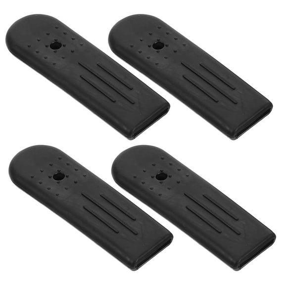 HOMEMAXS Black Rubber Brake Lever Covers for Wheelchair Replacement Enhancing Control and Comfort