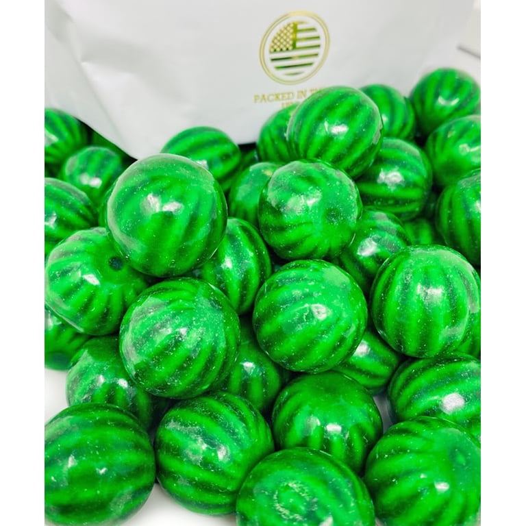 Aazon.co : 1lb Waterelon Bubble Gu, Guball achine, 1 inch Waterelon Guballs, Waterelon