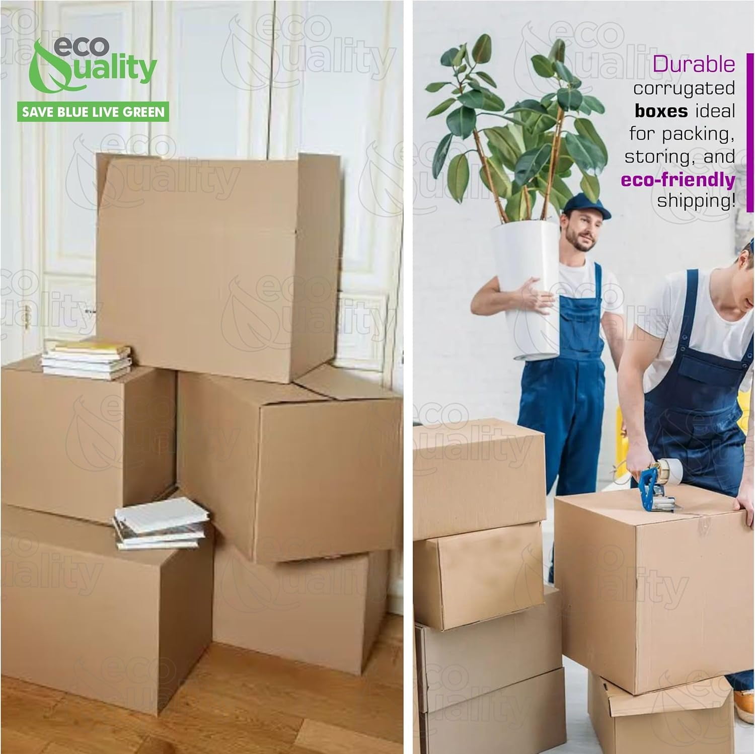 14x14x14 Medium Moving & Shipping Boxes, Extra Strength, Heavy-Duty Corrugated Cardboard Boxes for Packing, Storage, Shipping (5)