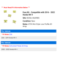 thumbnail image 2 of Fuse Kit - Compatible with 2016 - 2022 Honda HR-V 2017 2018 2019 2020 2021, 2 of 2