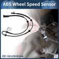 thumbnail image 2 of Unique Bargains ABS Wheel Speed Sensor Front Left Right ABS Sensor Anti-lock Braking System Sensor 68128181AA for Chrysler Town & Country 2012-2016, 2 of 7