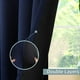 thumbnail image 2 of Cortinas opacas Levamdar 100 % con aislamiento térmico para dormitorio forro negro 42 x 63 pulgadas beige 2 paneles, 2 of 8