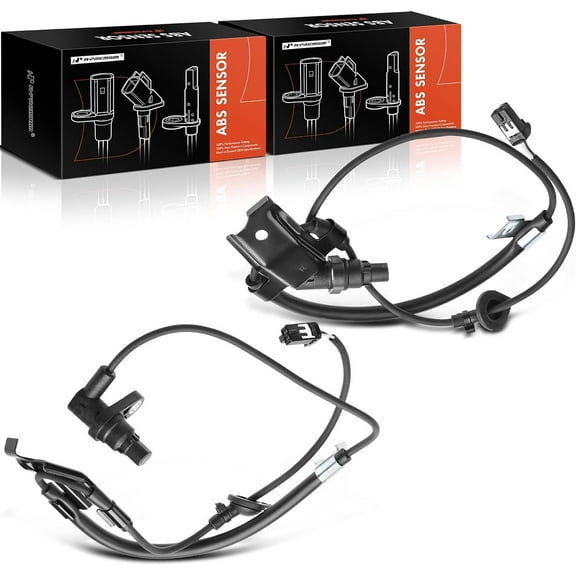 A-Premium Rear Left and Right ABS Wheel Speed Sensor - Compatible with Toyota Models - Highlander 2008-2010/2012 - Rear Driver and Passenger Side, Replaces 89546-48040, 8954648040,