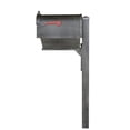 thumbnail image 2 of Special Lite Products SCB2015-SPK720-SW-LB998 Berkshire Curbside Mailbox with Newspaper Tube, Locking Insert & Wellington Mailbox Post, 2 of 4
