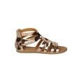 thumbnail image 2 of New Women Open Toe Strappy Flat Gladiator Sandal - 17996 By Yoki Collection, 2 of 5