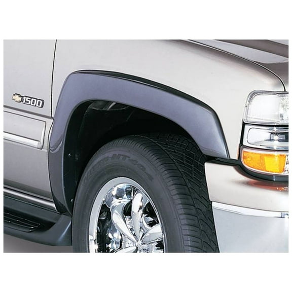 Bushwacker by RealTruck OE Style Factory Front & Rear Fender Flares | 4-Piece Set, Black, Smooth Finish | 40908-02 | Compatible with 2000-2006 Chevrolet Suburban; 2003-2006 GMC Yukon XL 1500/2500