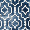 thumbnail image 2 of Safavieh Dip Dye Collection DDY538N Handmade Geometric Moroccan Watercolor Navy and Ivory Wool Area Rug (2'6" x 4'), 2 of 4